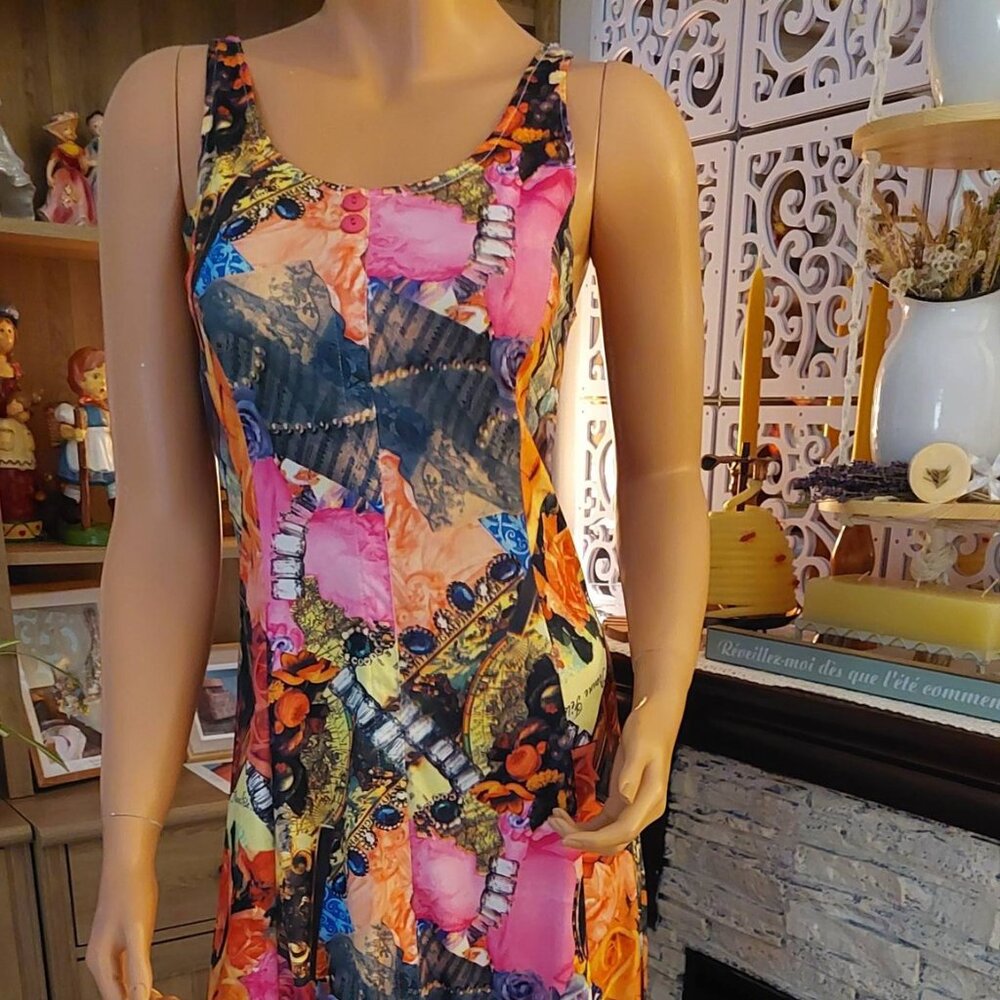 Robe longue coloré d'été